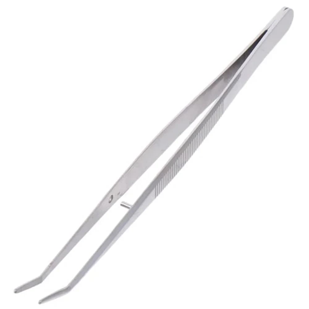 Stainless Steel Dental Cotton Tweezers Cotton Roll Filling Clip Nail Art Nippers Pincers Forceps Medical Dentistry Instrument