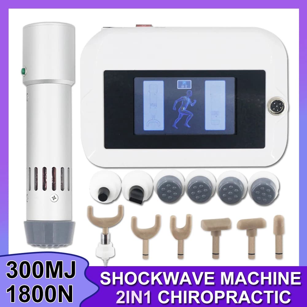Urto Wave Therapy Machine, Deep Massage, Chiropractic Correction, Urto Wave Gun for Erectile Dysfunction