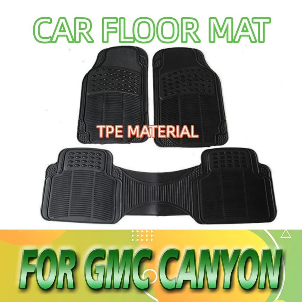 Tpe Material Car Floor Mats FOR GMC Canyon Waterproof And Slip-Resistant, Durable And Stain-Resistant, And Can Be Cut.