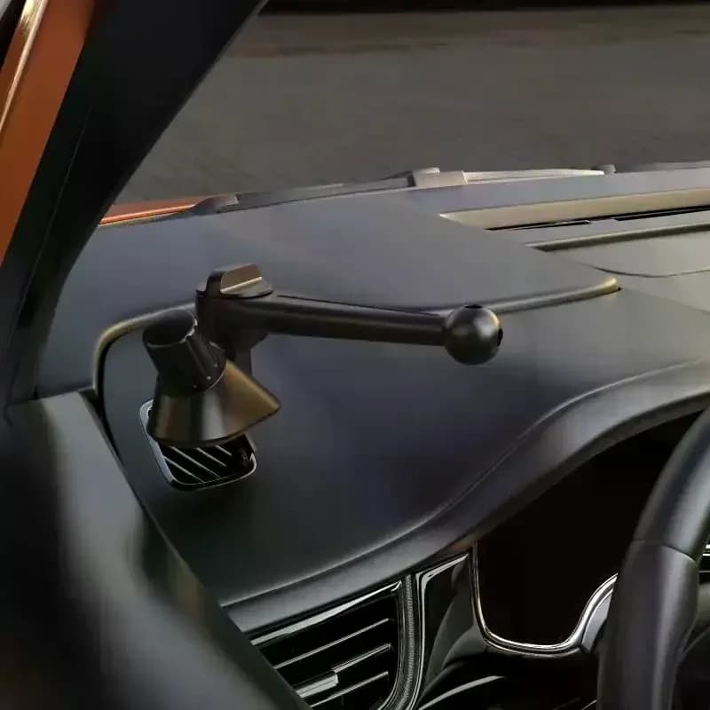 Supporto universale per telefono con testa a sfera da 17 mm per presa d'aria auto, rotazione a 360°, base per supporto telefono da auto, accessori.