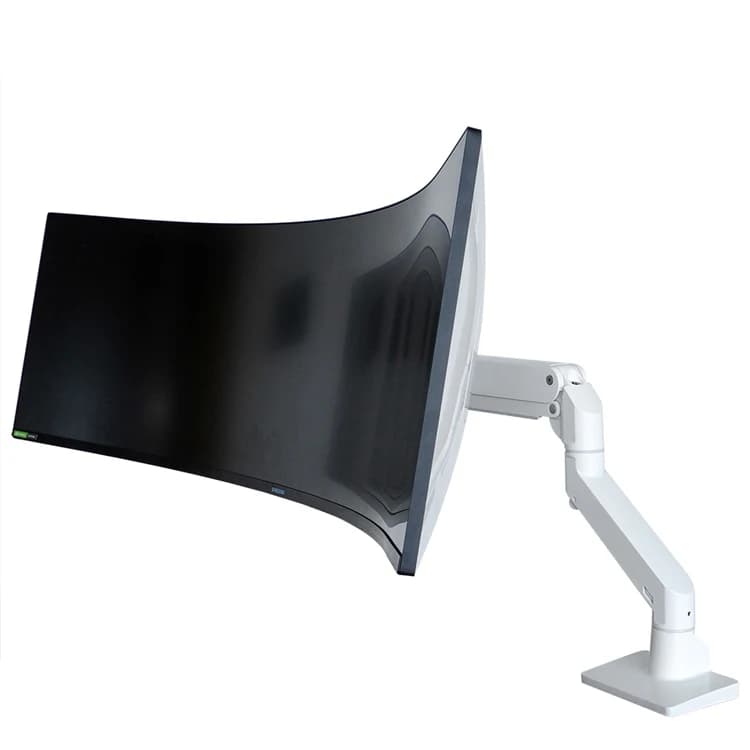 Supporto per Monitor da Gaming con Braccio a Gas Rinforzato, Adatto per Schermi da 34-57 Pollici (Bewiser S1020)