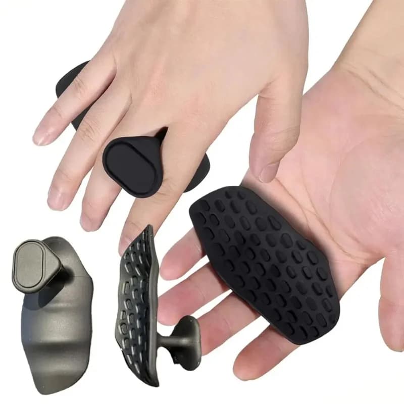 New Anti-Slip Grip Strengthener No Sweaty Portable Finger Trainer Breathable Comfort Workout Grips for Dumbbell Lifting