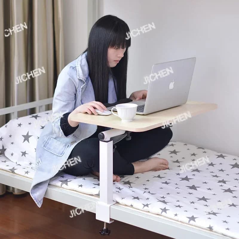 JC Semplice supporto per laptop nel letto Dormitorio per studenti Studio e scrivania Camera da letto Letto regolabile Supporto per laptop per un massimo comfort