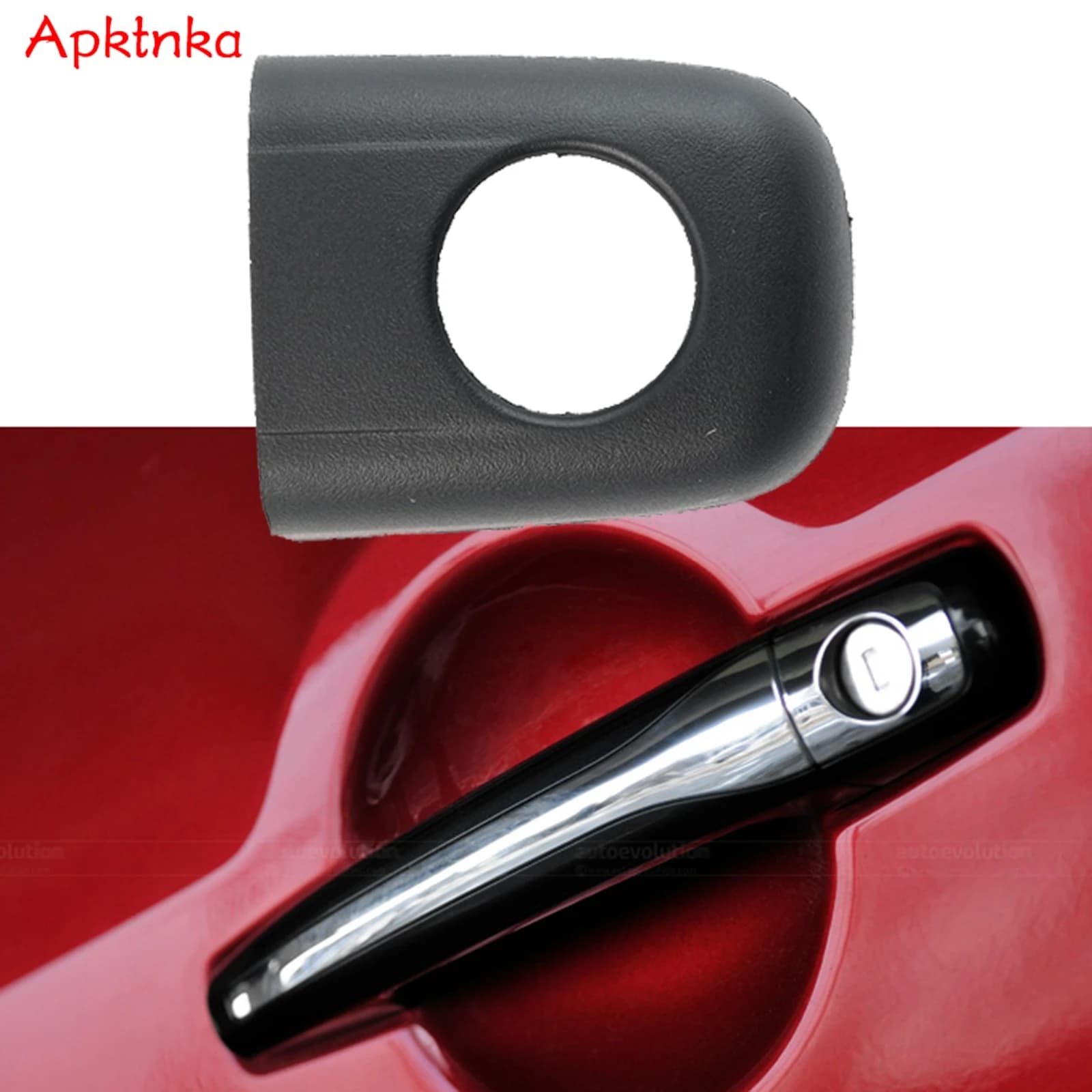 For Pluriel 2003-2011 Citroen C2 2003-2009 C3 2002-2010 C3 Door Handle End Cover Cap Trim Set With Stopper Front Rear 9101AA