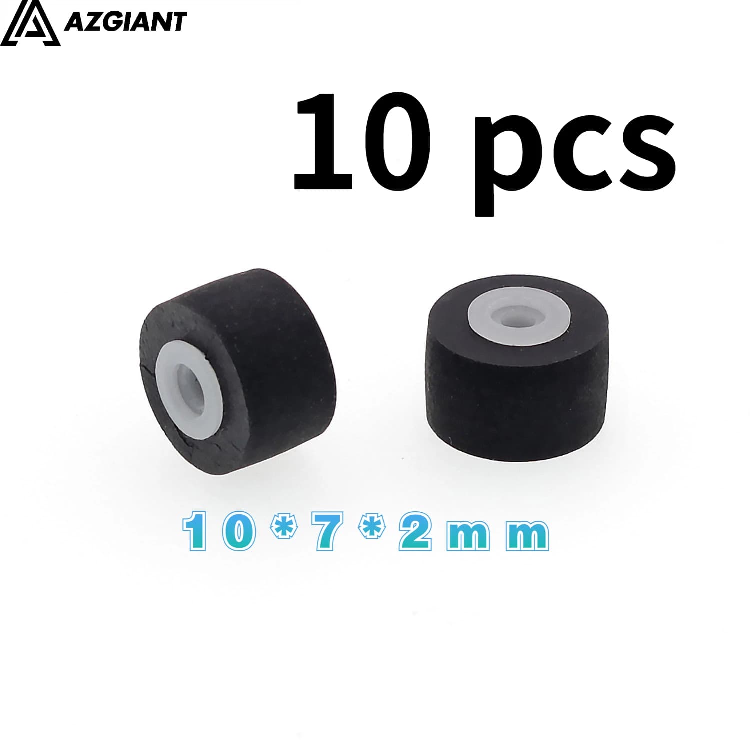 pinch roller 10 pz 10mmx7x2mm auto divaricatore pressa cinghia puleggia deck registratore di pressione audio pressa cassetta deck tape Card Seat