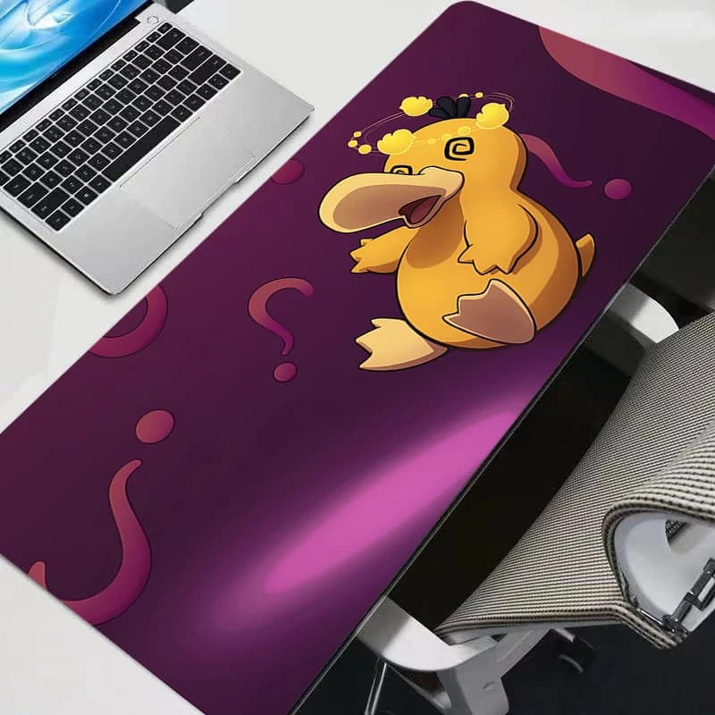 Tappetino per mouse da gioco Pokemon Pikachu di grandi dimensioni, tappetino da scrivania per computer, anime, per PC, per giocatori, per CS GO LOL, resistente, XXL, per laptop, Kawaii