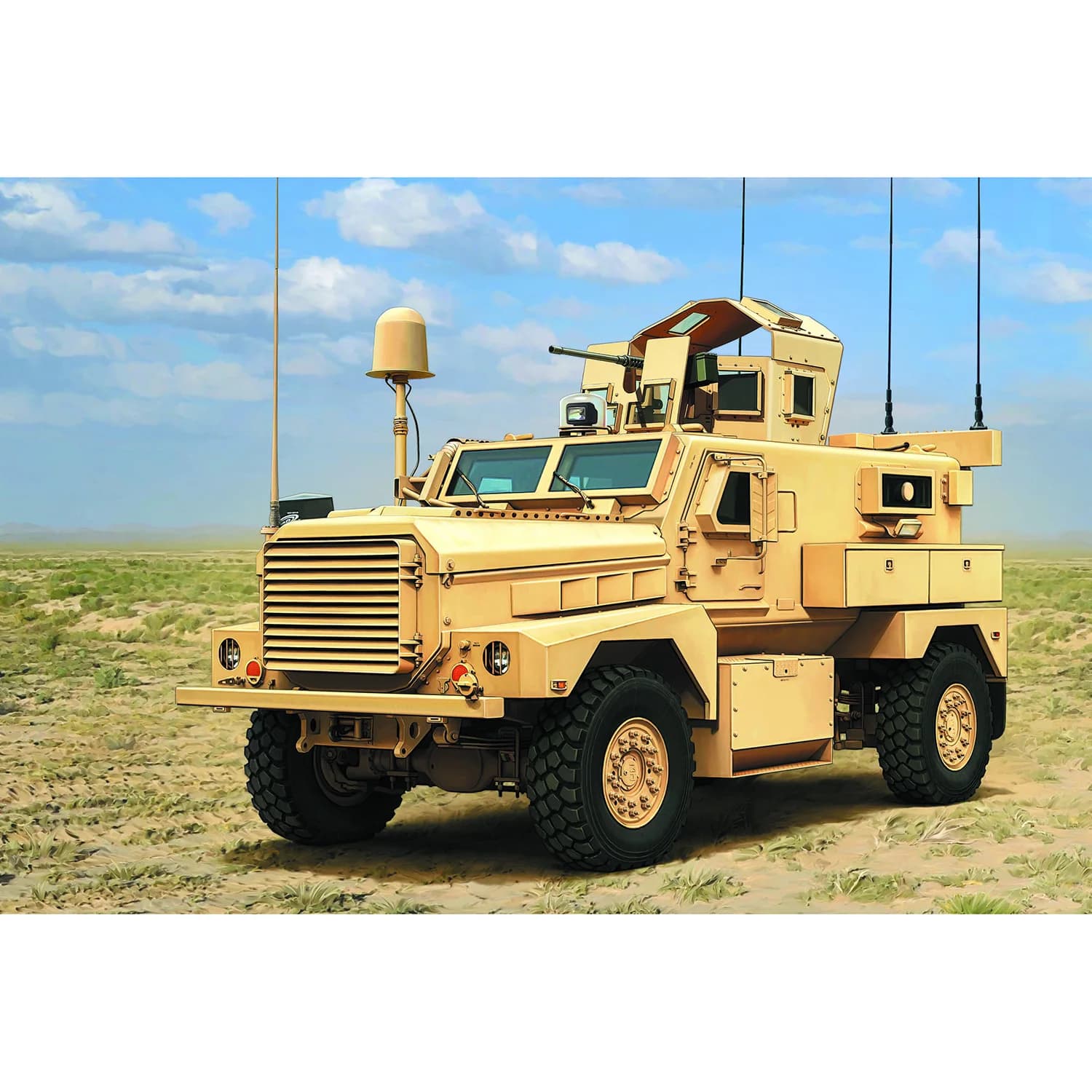 80156 1/35 HA1 4X4 MRAP Miniera Resistente Ambush Protetto Veicolo Hobby Boss Plastica Statica Armatura Modello di Auto Kit Progetto FAI DA TE