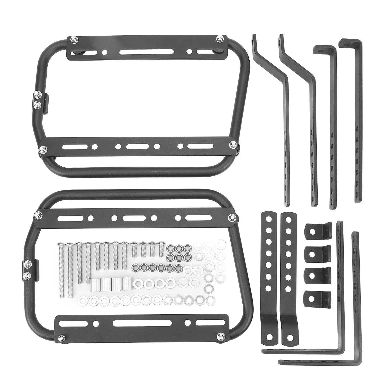 Support rack for motorcycle side racks Support brackets for high load aluminum alloy racks for motorcycle