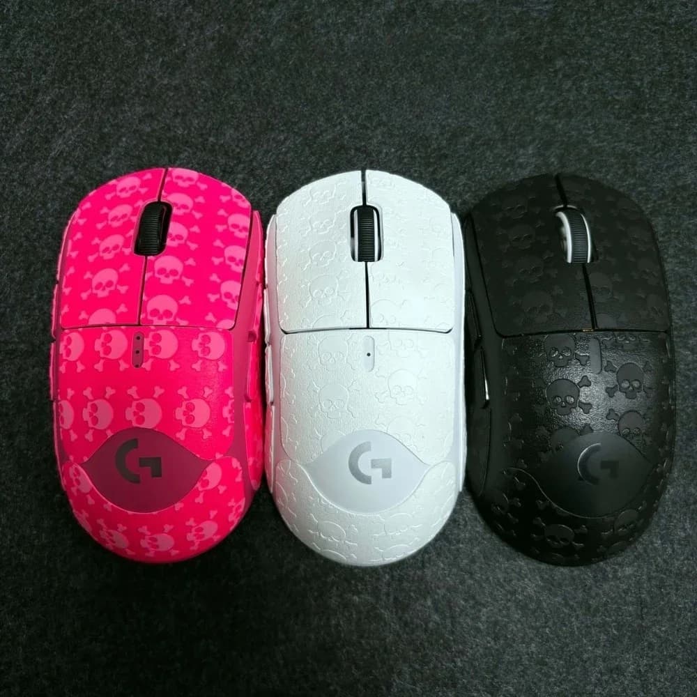 DIY Mouse Skin Nonslip Mouse Sticker for Logitech GPW1/2/3/4 Razer V2/V3 Antislip Grip Tape Sweat-Resistant Pad Gaming Mouse