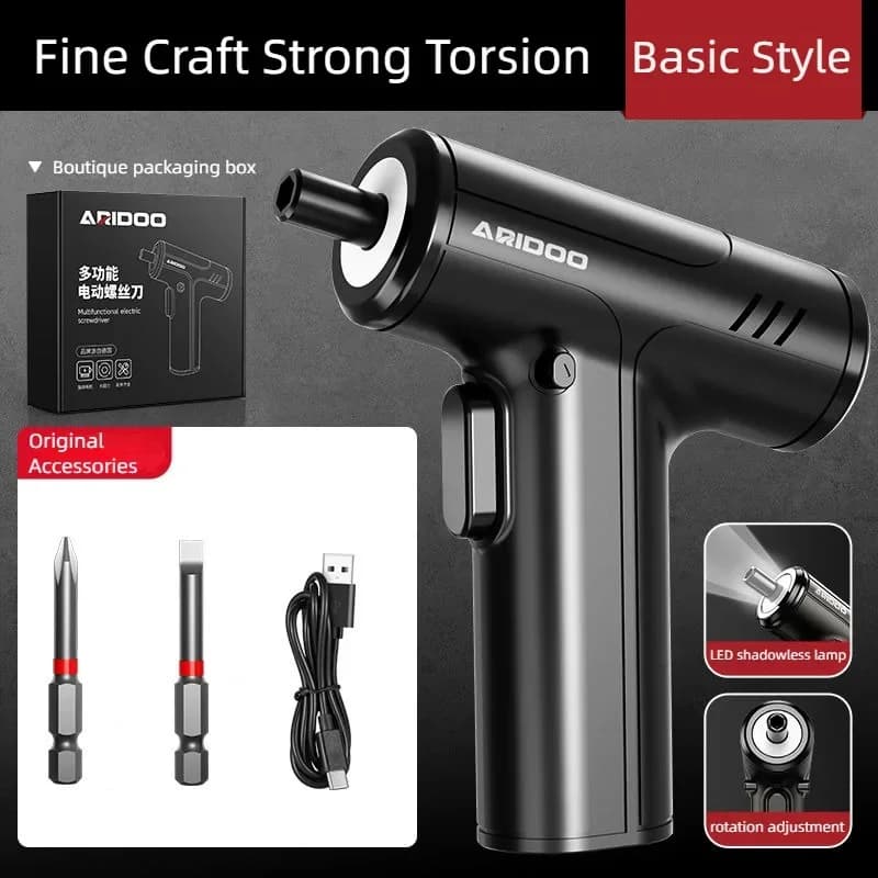 Electric Screwdriver Set 3.6V 5/10N.m Mini Wireless Hand Electric Drill Rechargeable Screwdriver Multifunction Electric Tool