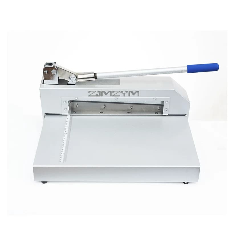 XD-322 Trimmer Powerful Shear Paper Knife Cutter for Board Steel Aluminium Copper Plate Circuit Board Cutting Shear Machine