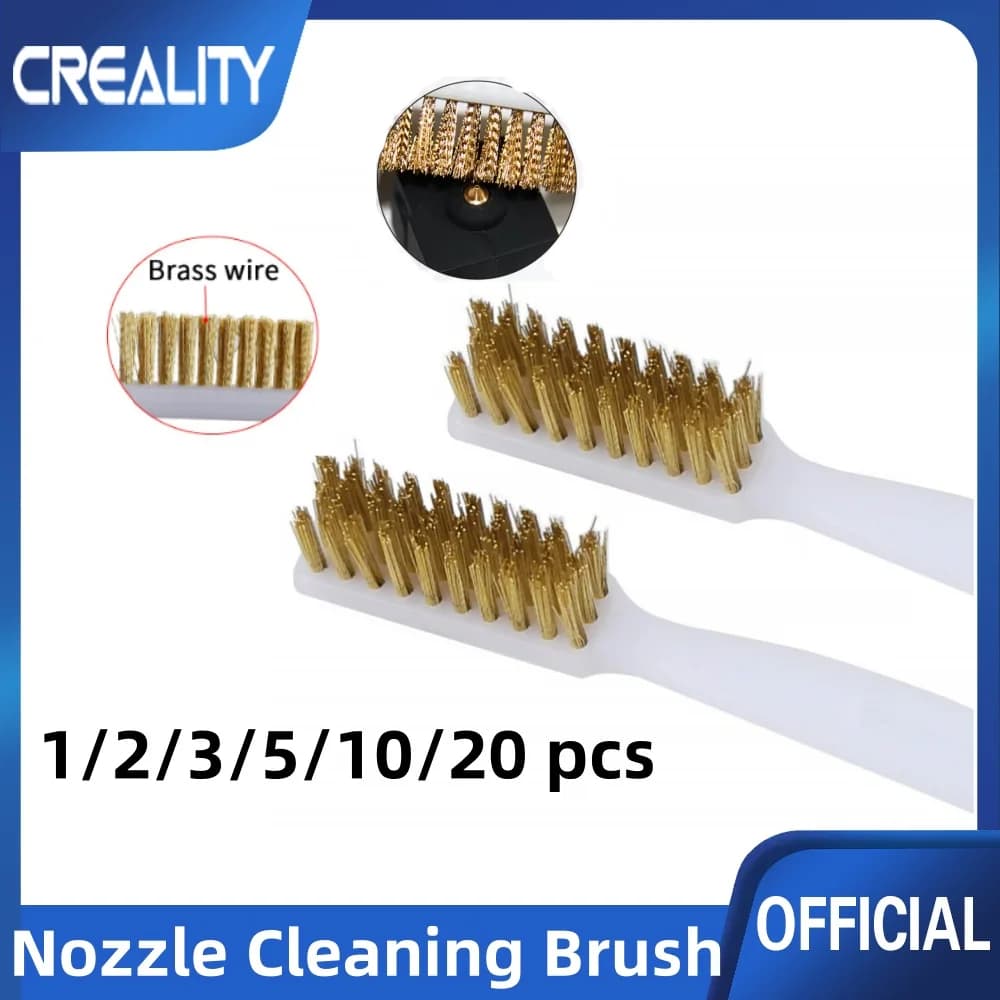 3D Printer Cleaning Tool Copper Wire Brush Copper Brush For Ender 3 Ugello Heater Lock Hotend Cleaning Hot Bed Parts