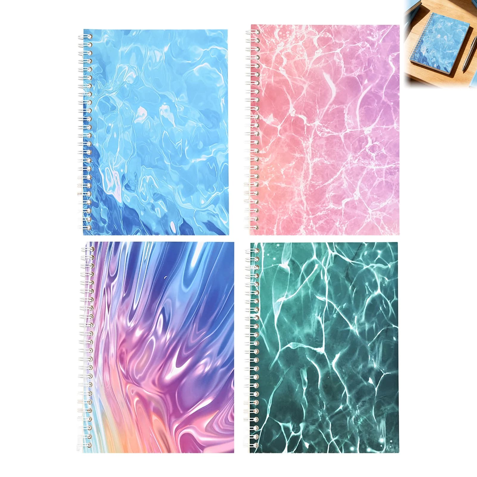 Eco-Friendly Notebook for Travel Stamp Collection Students Durable Paper Journal Portable Scrapbook