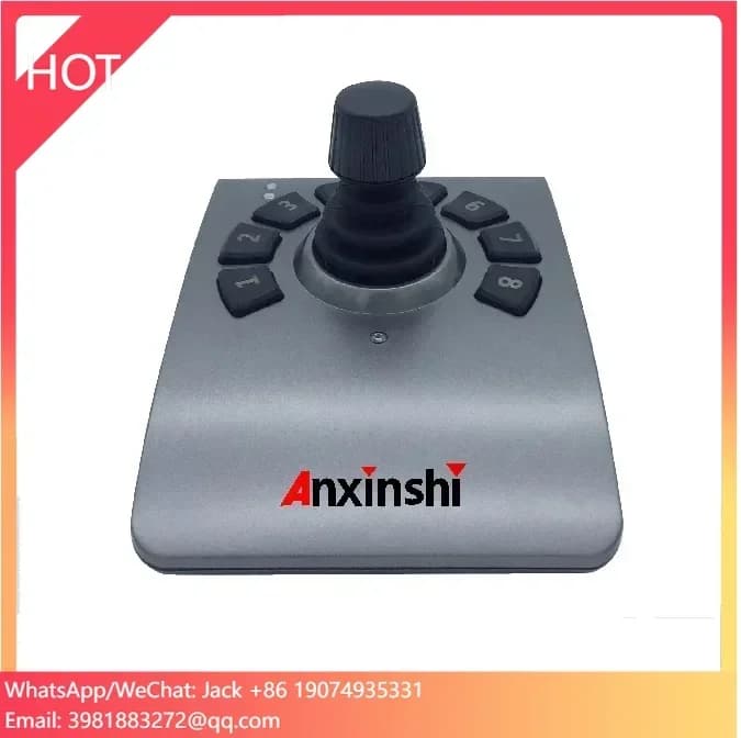Mini Hub USB con Controller PTZ, Joystick per Telecamere CCTV, Gestione PTZ e Software di Gestione per Windows 8, 10, Piattaforma Nuuo, SEEnergy