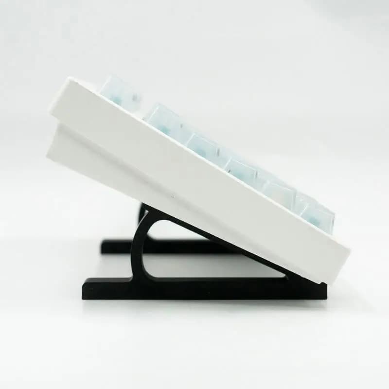 1Pair Portable Keyboard Elevated Stand Plastic Computer Keyboard Riser Raised Keyboard Angle Monitor Holder For Office Home