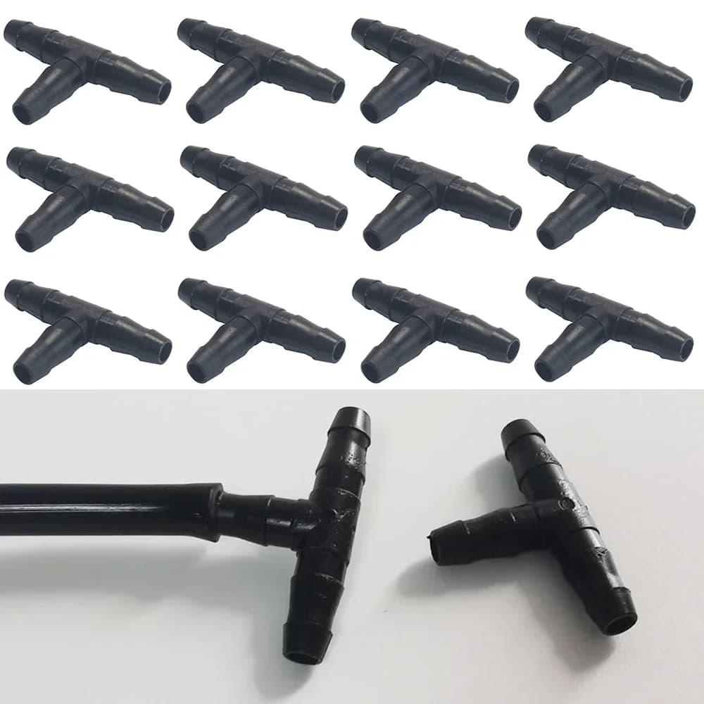 500 Pcs Drip lrrigation System Accessories lrrigation Drip Tube Flower Pot Vegetable Garden Lawn Water Hose Fitting