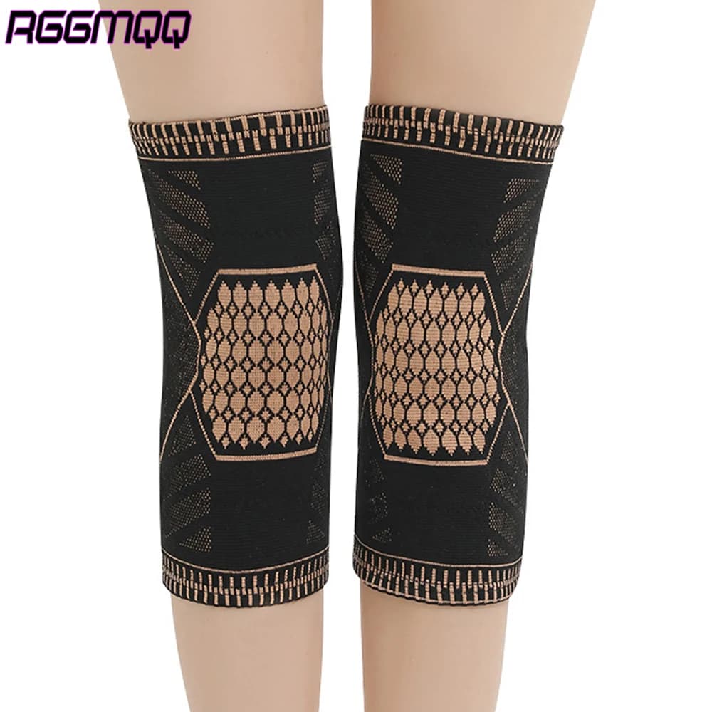 1 pezzo di ginocchiera con cuscinetto in gel rotuleo e stabilizzatori laterali per uomo donna, manica di compressione del ginocchio per qualsiasi sport, strappo del menisco, sport
