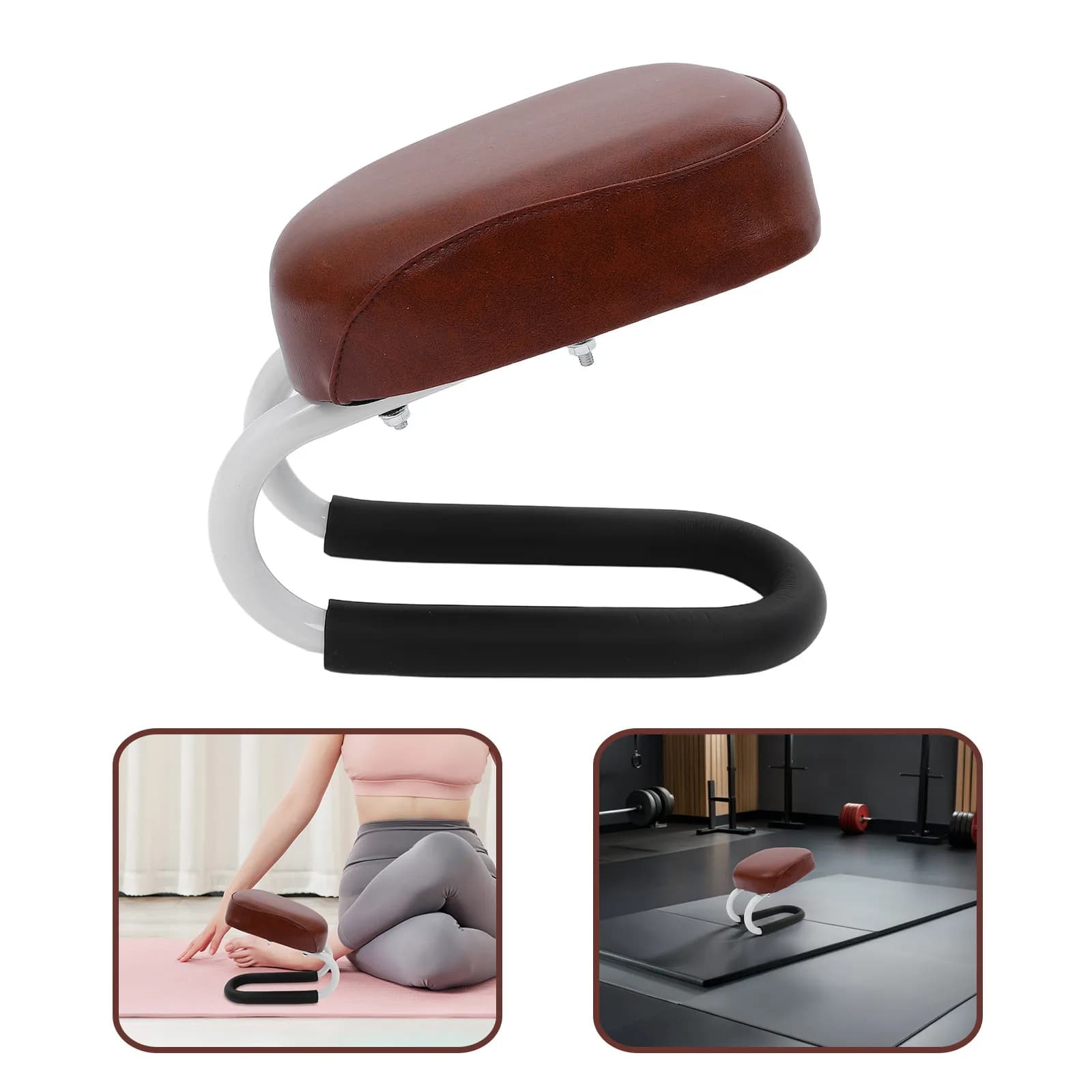 Sgabello Ergonomico Imbottito per Preghiera, Mindfulness, Pratica Domestica e in Chiesa