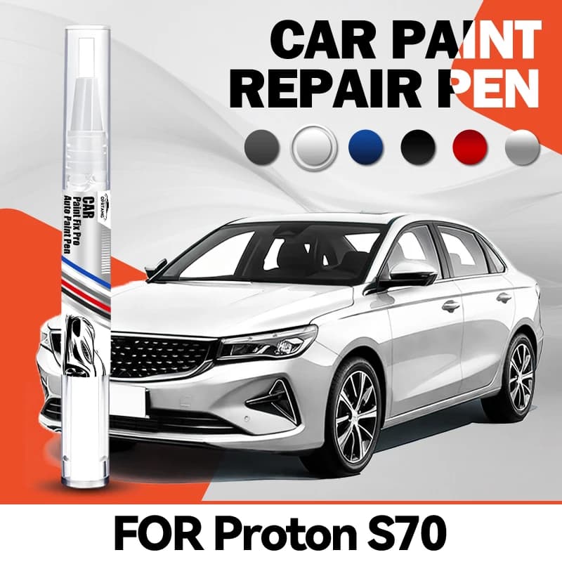 Penna per riparazione vernice auto Proton S70, ripara graffi, vernici acriliche, matita correttore, accessori auto, detailing auto