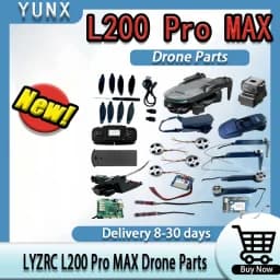 Kit Ricambi per Quadricottero RC LYZRC L200 Pro MAX con Corpo Drone, Braccio, Elica, Scheda GPS WiFi, Scheda Principale e Motore per Evitamento Ostacoli