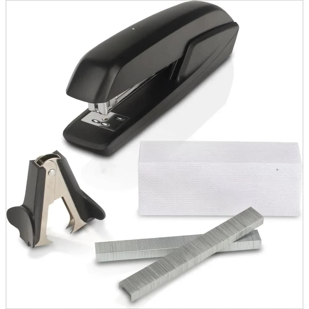 Cucitrice Value Pack, 20 pagine, include cucitrice standard, 5000 punti metallici e cucitrice, nera