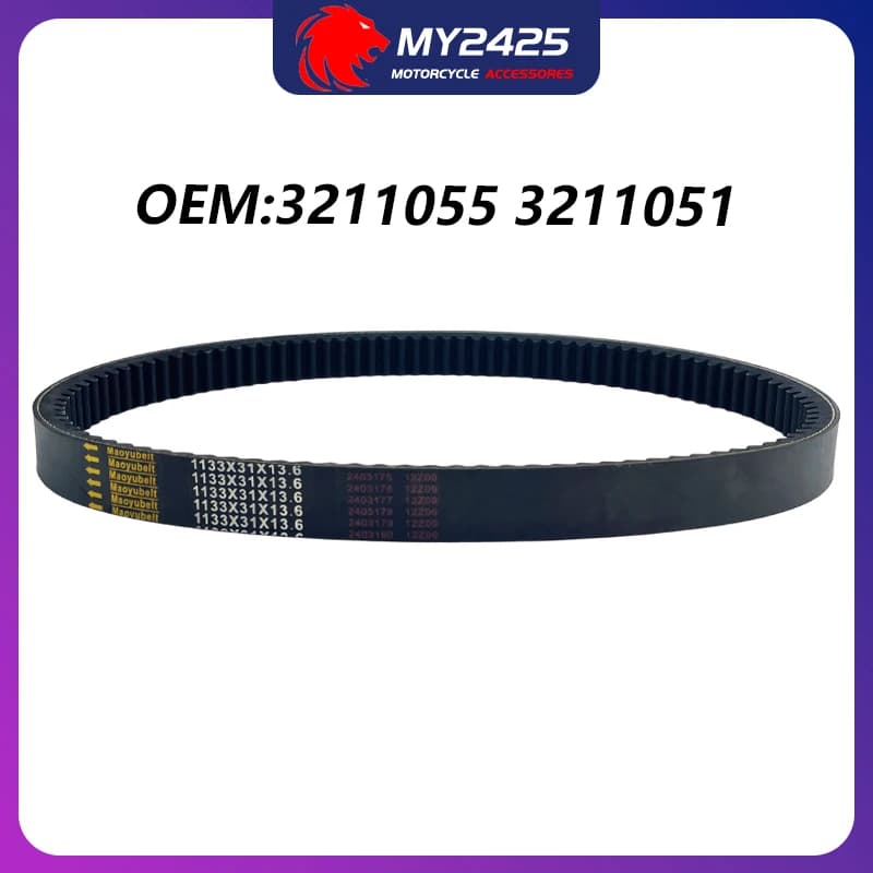 Cinghia di trasmissione dentata in gomma per Polaris Lite 399cc Sport 440/GT 1991-1992 3211055 3211051 Argo ATV PARTE 127-159 Scout 6x6 8x8 S