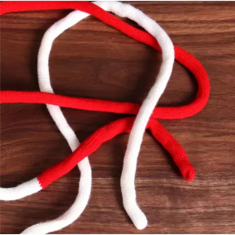 Daryl Jumping Knot - Amazing trick with acrobatic rope for scenic magic, Carrick-Bend illusion and professional magic expedients