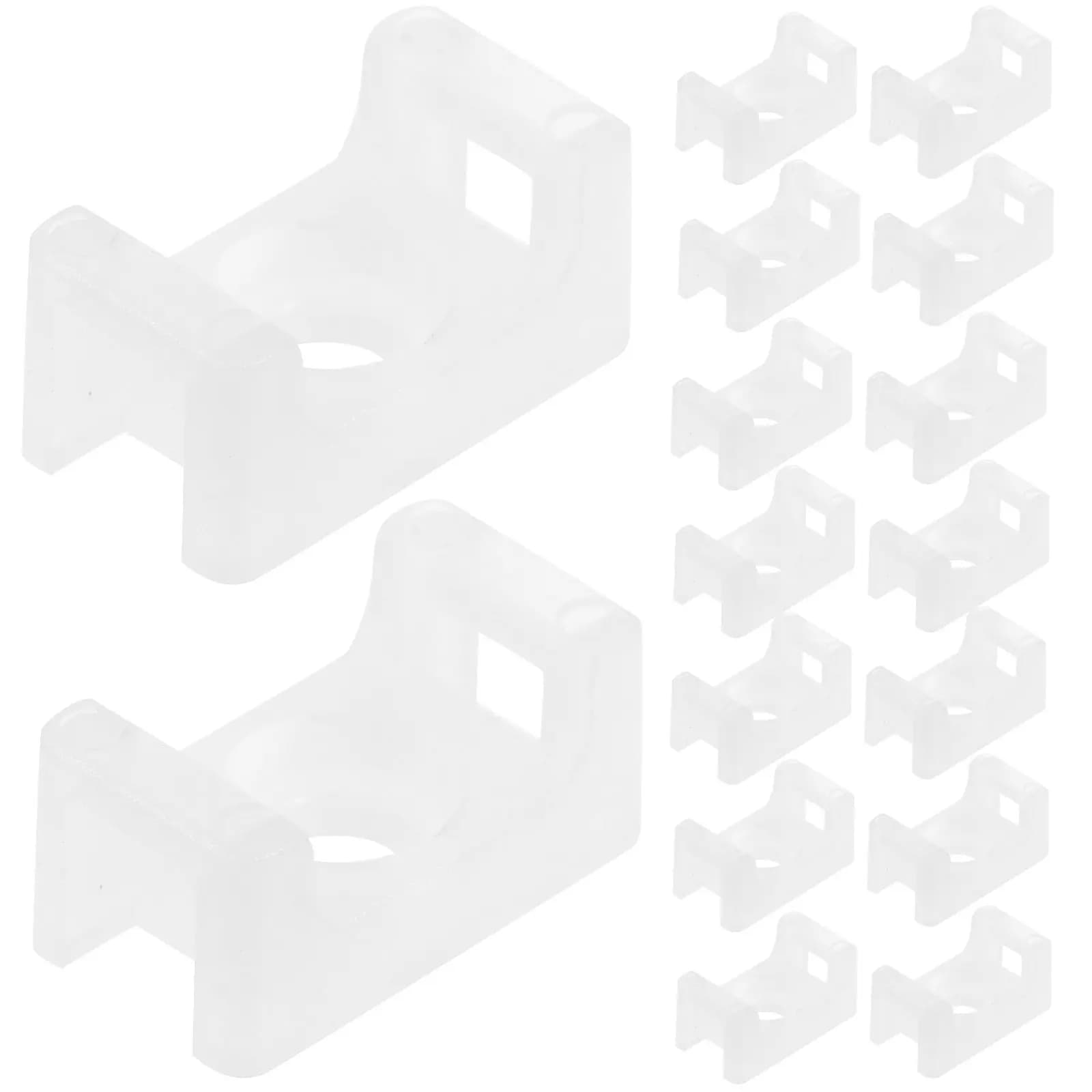 100Pcs Cable Tie Mount Saddle Type Heavy Duty Screw Hole Base Secure Cable Organizer for Home Office Industrial Extra Large Zip