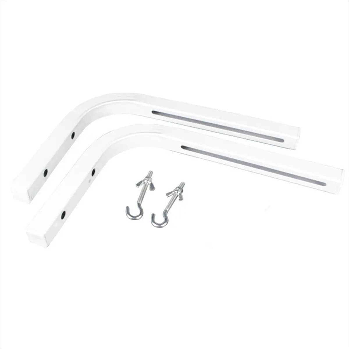 A40I 90 Degrees Projector Screen Wall Mount L-Brackets Projection Screen Hanger Adjustable Mount for HD Projector Screens