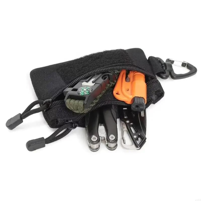 Marsupio tattico in nylon Portafogli Marsupio Marsupio da caccia Marsupio per appassionati campeggio e Hunter Essential 24BD