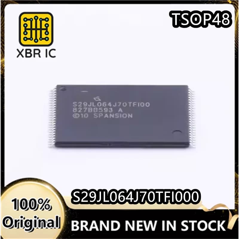 (10/30 pezzi) S29JL064J70TFI000 SMD TSOP-48 NOR memoria flash 64 Mb memoria Nuovo di zecca originale autentico punto consegna veloce
