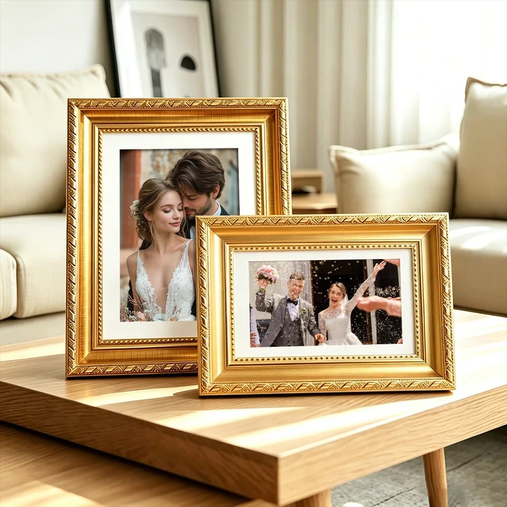 Custom Picture Frames Wedding photo display Best Dad Ever Gifts Personalized Fathers Day Gift for Dad from Daughter Son Wife
