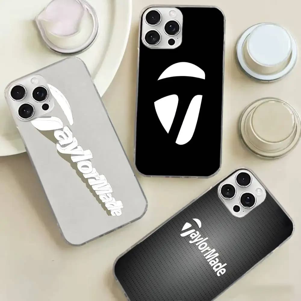 Fashion T-Taylor-made Golf Ball Water Ripple Glossy Phone Cover Case For IPhone 17 16 15 14 13 12 11 Pro Max Plus