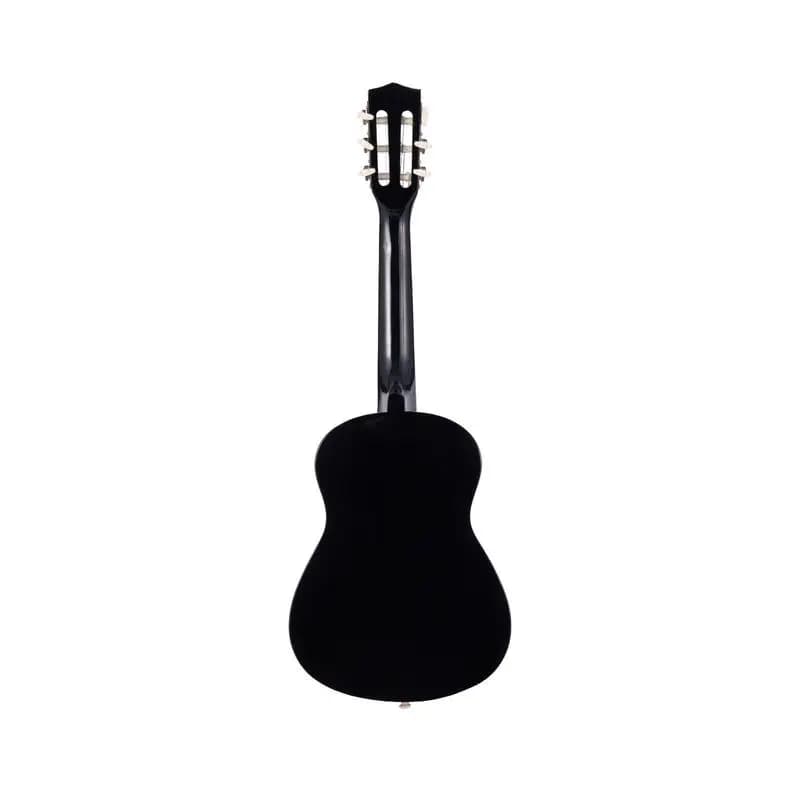 Classical Guitar, 30 Inch, Wood Classical Guitar Starter Kit for Beginners, with Nylon Strings, Gig Bag, Strap, Tuner, Extra Strings, Picks, Capo, Basswood, for Kids Girls Boys Students, Black