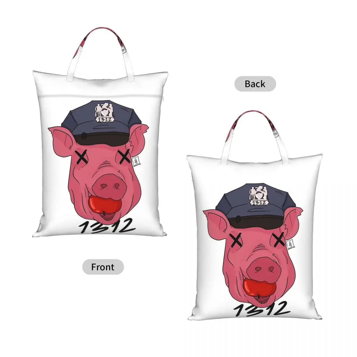1312 Travel Laundry Bag Waterproof Reusable Dirty Clothes Pouch Gym Yoga Camping Washing Basket