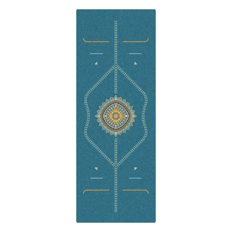 Lezyan 1.5mm Ultra-thin Portable Anti-slip Storage Folder Natural Rubber Yoga Mat Fitness Gym Fitness Training Fitness