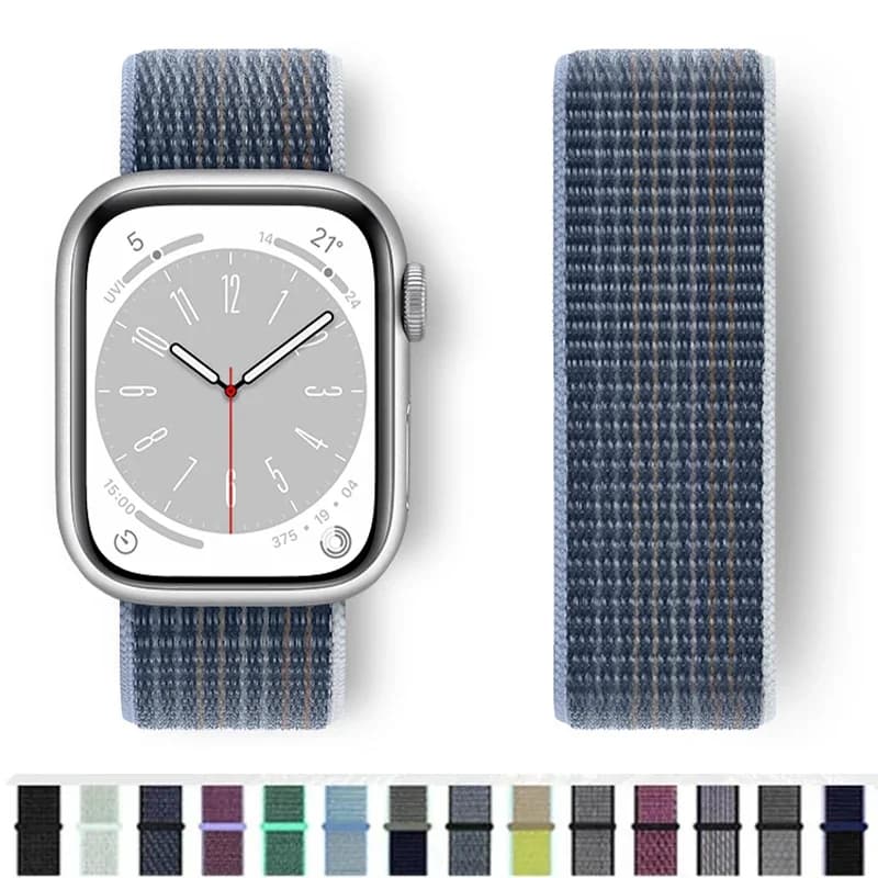 Cinturino sportivo in Nylon per cinturino Apple Watch 44mm 42/40mm 45mm 38/41mm pride bracciale iwatch Ultra2 49mm serie 9 8 se 7 6 5 4 3