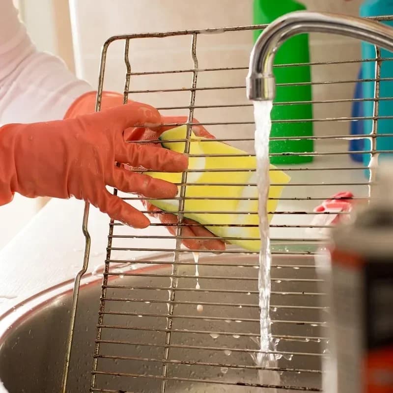 1Pcs Kitchen Dishwashing Sponge Soft Absorbent Clean Rub Pot Rust Scouring Pad Removing Kits Household Cleaning Brush Sponge