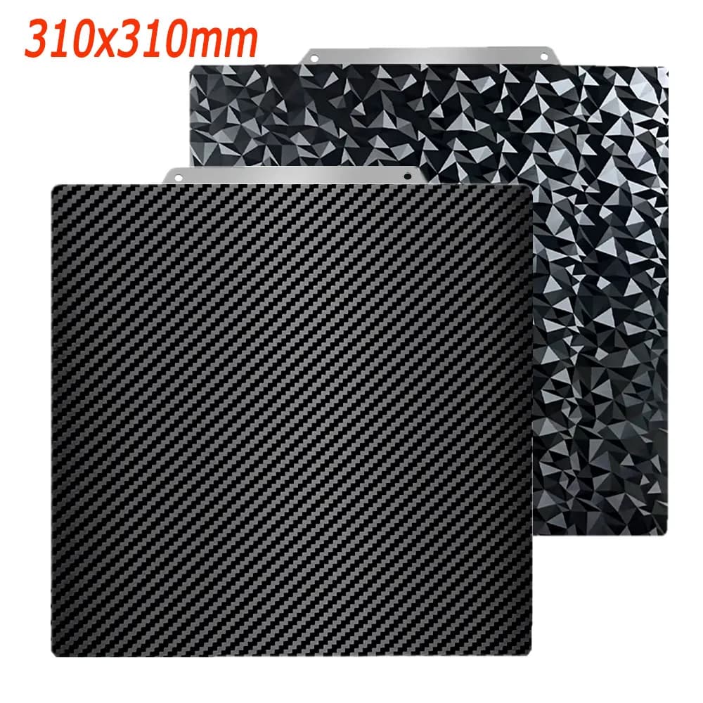 For QIDI Plus 4 PEI Double-sided Double-sided Muffler PEO PET Steel Sheet For Artillery Sidewinder X1 SW-X2 E12 Tevo Tornado Bed