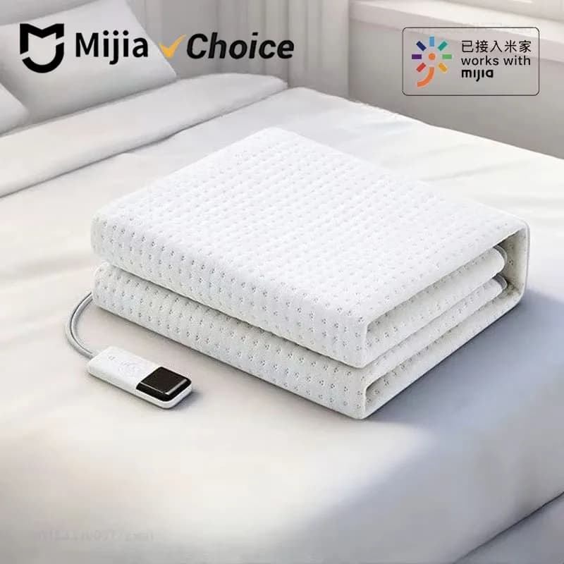Coperta Elettrica Riscaldante Mijia Versione Singola 1.8x0.8m, Materassino Riscaldato per Letto Invernale