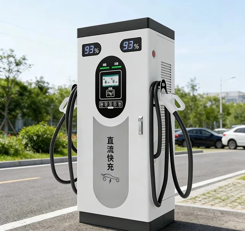 Home Use Type2 40kW EV Wallbox Charger Pile Fast Electric Car AC Charging Station