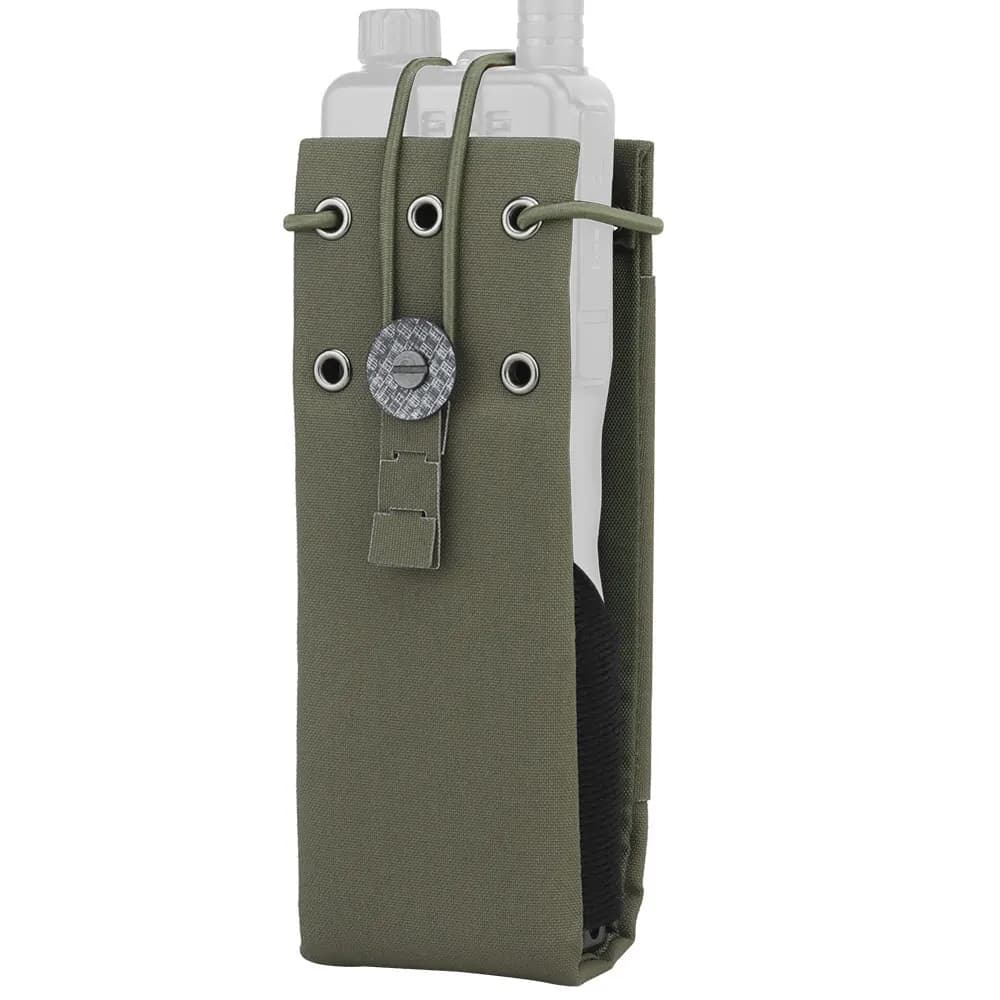 Marsupio multifunzionale per walkie-talkie radio stile FC tattico per MPU5 PRC163 152 148 Attrezzatura per portapiatti da caccia all'aperto