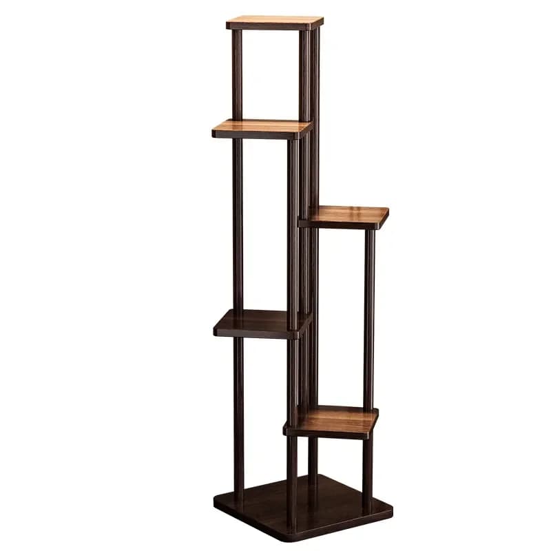 Tiered Indoor Plant Stand Wooden Flower Pot Shelf for Succulents Living Room Home Garden Greenery Display Storage Rack
