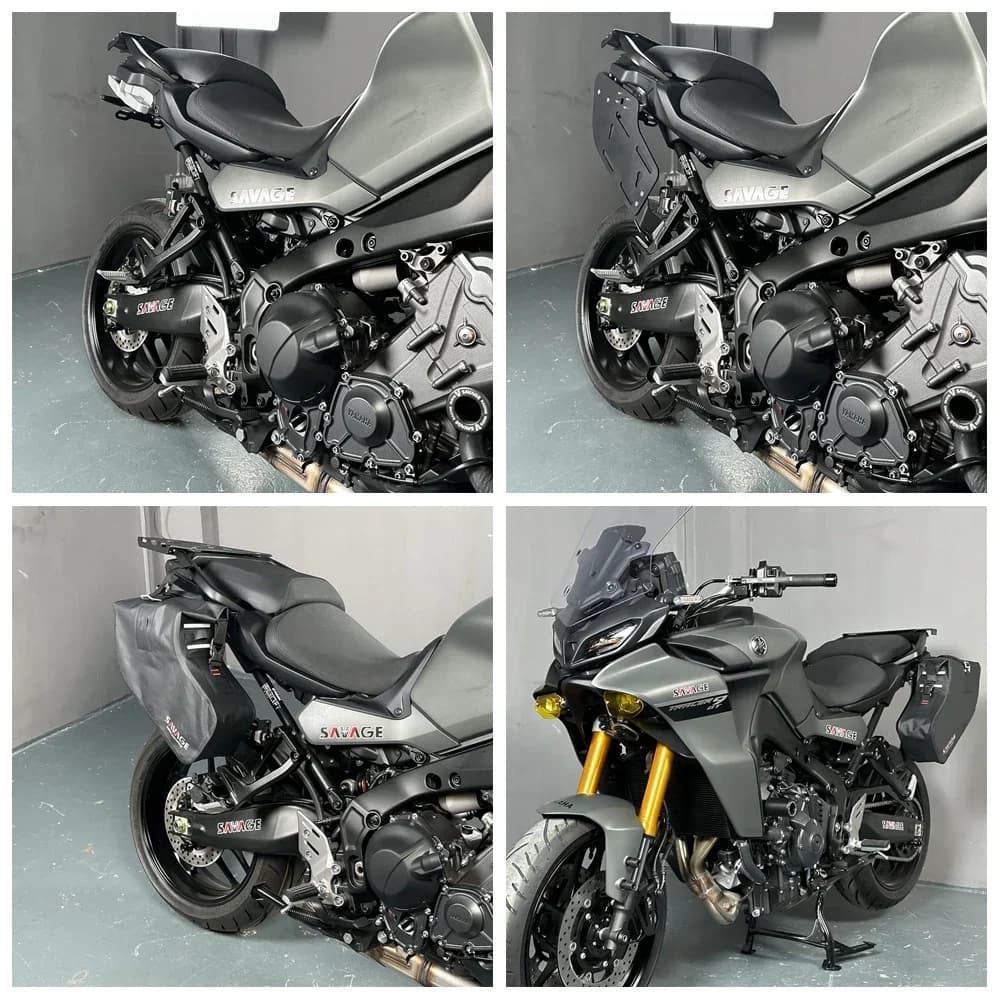 2026 Tracer 9 /GT Top Case Tail Box Cargo Storage Suitcase For Yamaha Tracer 9 GT+ 2023 Motorcycle Rear Trunk Luggage Toolbox