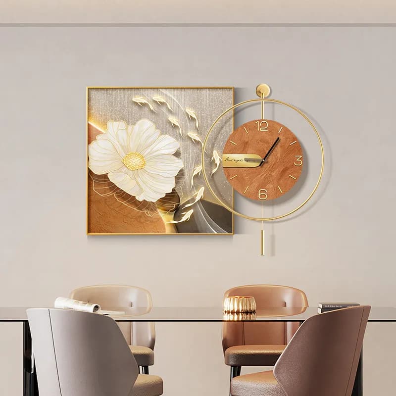 Interior Art Mural Wall Watch Digital Big Size Modern Aesthetic Design Clock Wall Creative Fashion Reloj De Pared Home Decor