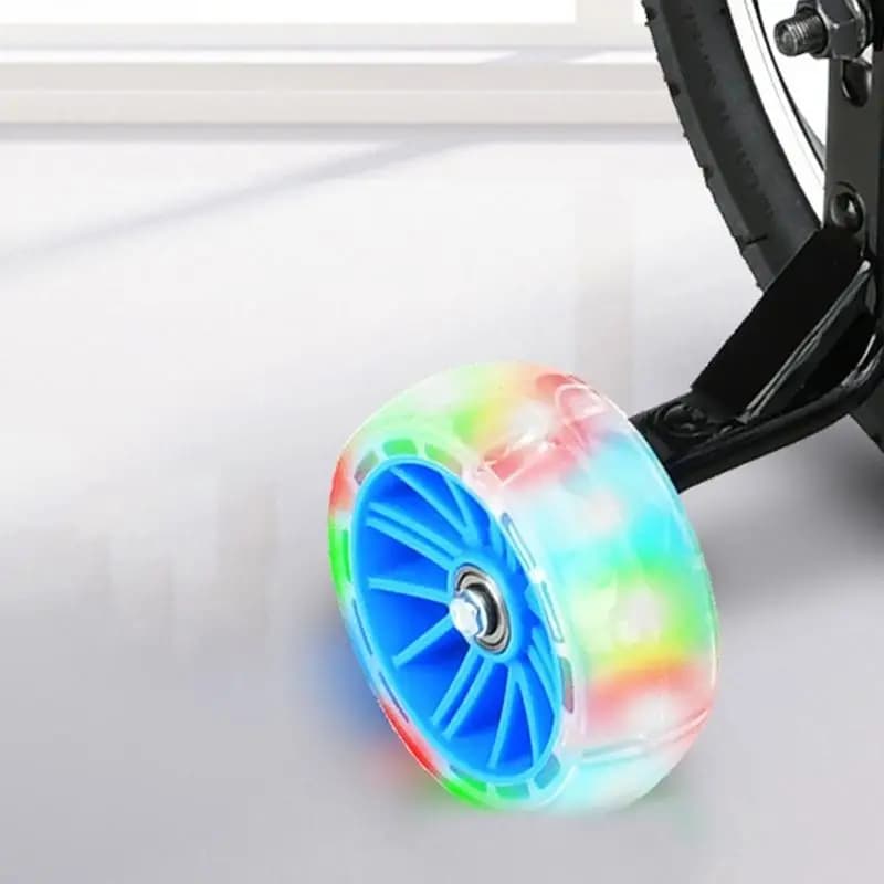 R6FE Stabilizzatori per biciclette per bambini Allenamento Stabilizzatori in leghe tipo pesante Ruota da allenamento per per