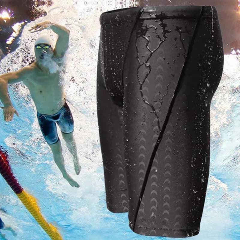 A65G-Quick Dry Swim Jammers per uomo, costumi da bagno da uomo Shark Grain