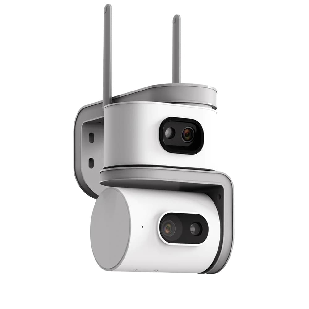 Telecamera IP Dome WIFI V380Pro 6MP con Doppia Lente, Visione Notturna a Colori, Rilevamento AI Umanoide, Sicurezza Domestica CCTV, Monitor per Bambini