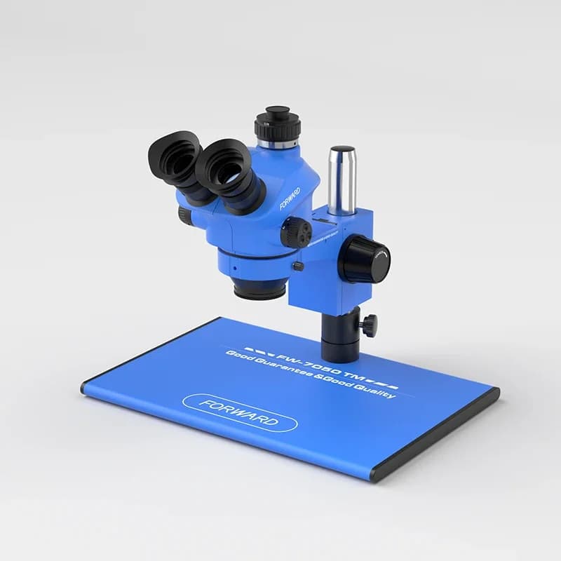 Microscopio digitale per saldatura a LED con presa di fabbrica in avanti con display per macchine per la riparazione di telefoni cellulari FW-7050 TM