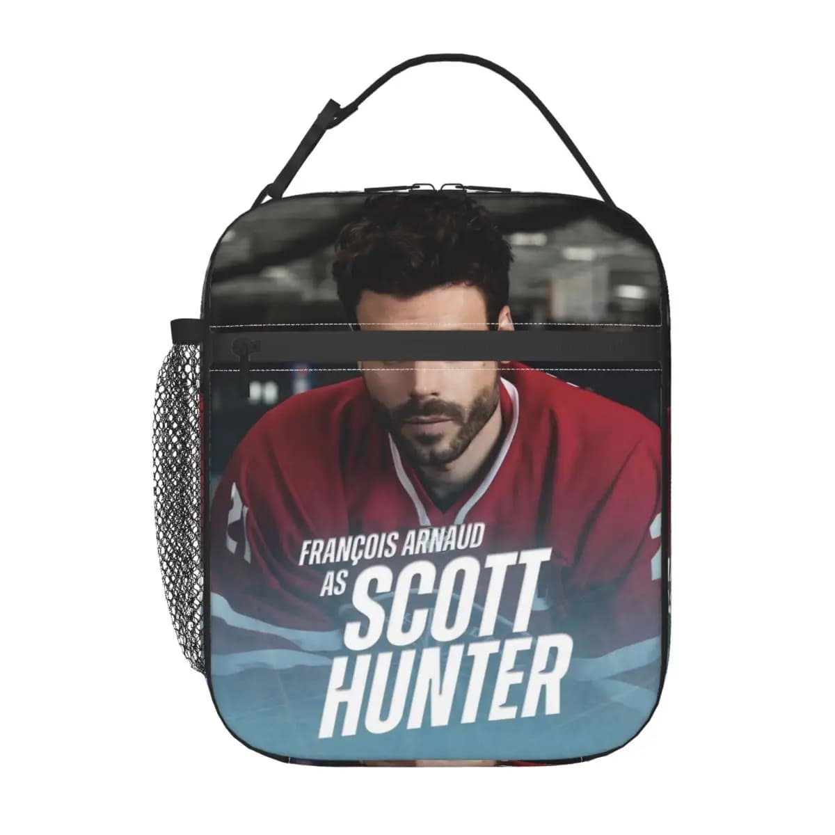 Francois Arnaud Scott Hunter Rivalry riscaldato Borse per il pranzo isolate Borsa per alimenti Borsa per il pranzo termica riutilizzabile per l'ufficio scolastico